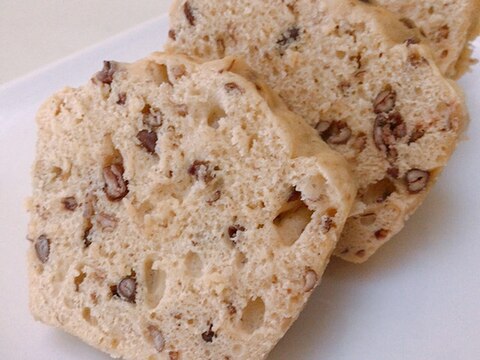 レンジで簡単♪  ホケミで作るきなこと小豆蒸しパン